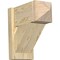 Ekena Millwork Traditional Arts & Crafts Rough Sawn Outlooker, Douglas Fir, 8"W x 16"D x 16"H OUT08X16X16TRA03RDF - alternate 1